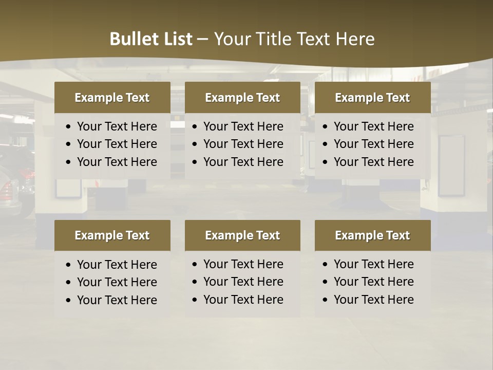 Riga House Warning PowerPoint Template