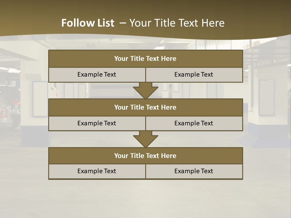 Riga House Warning PowerPoint Template