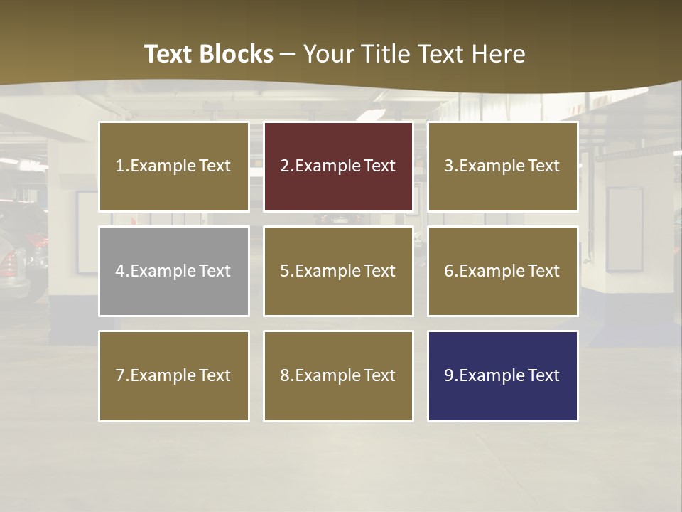 Riga House Warning PowerPoint Template