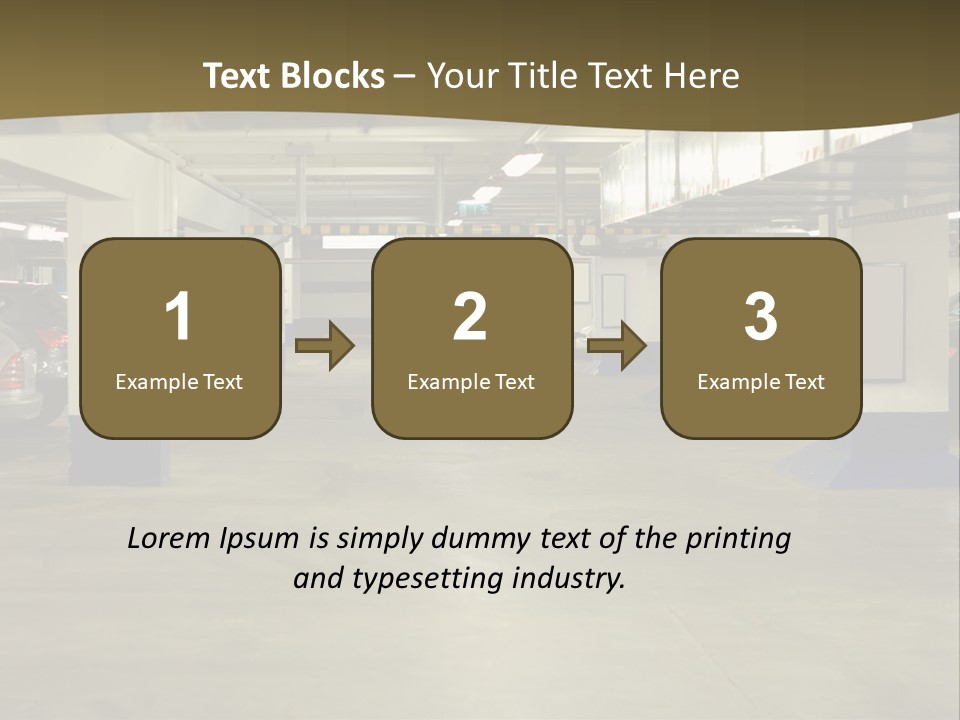 Riga House Warning PowerPoint Template