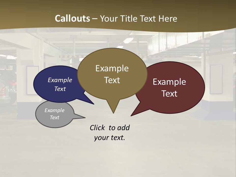 Riga House Warning PowerPoint Template