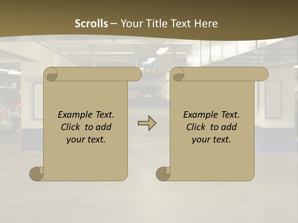 Riga House Warning PowerPoint Template