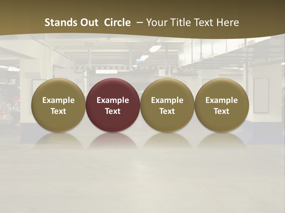 Riga House Warning PowerPoint Template