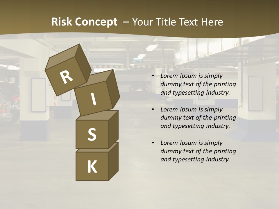 Riga House Warning PowerPoint Template