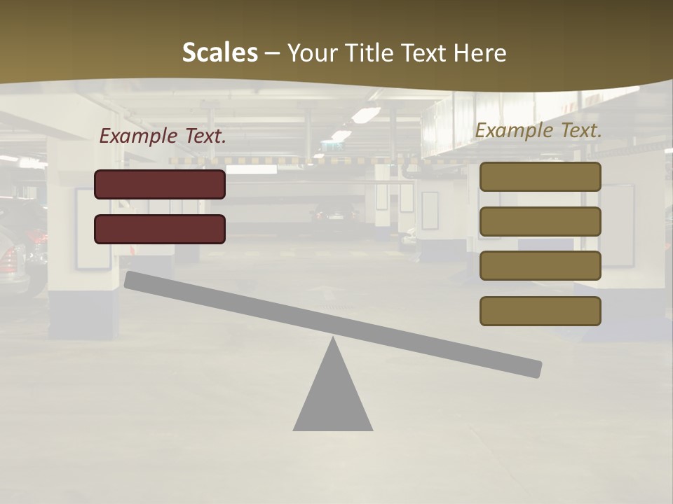 Riga House Warning PowerPoint Template