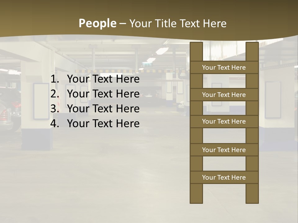 Riga House Warning PowerPoint Template