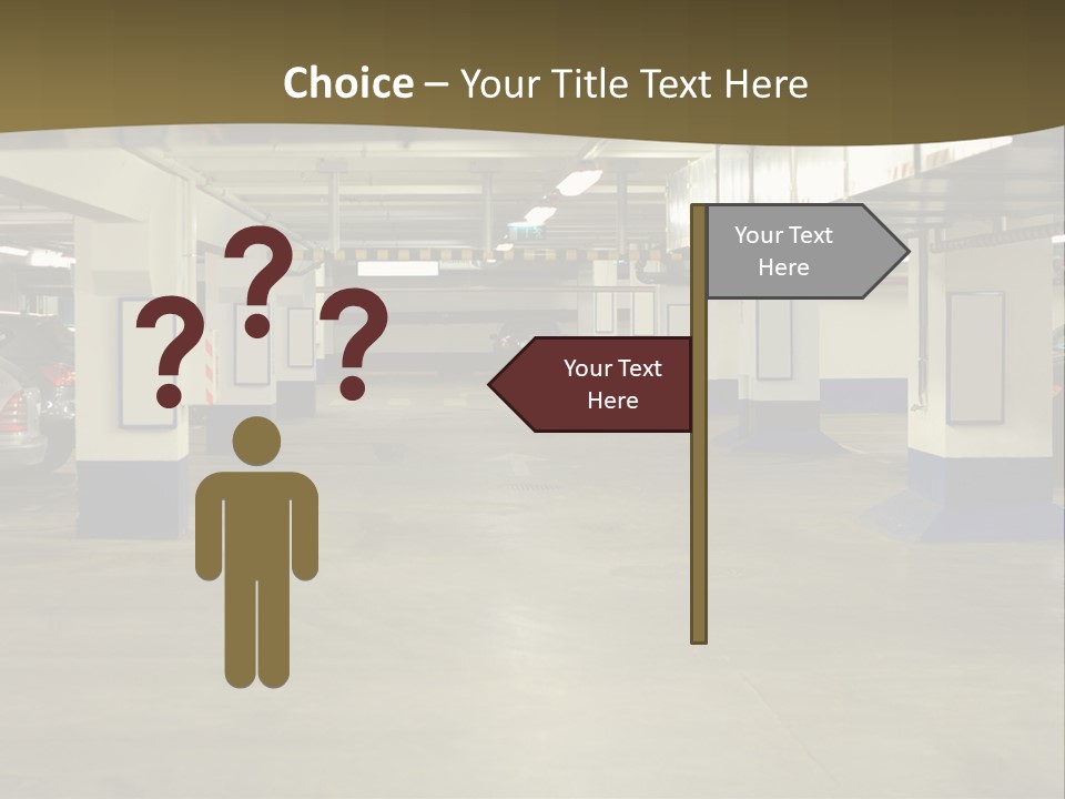 Riga House Warning PowerPoint Template