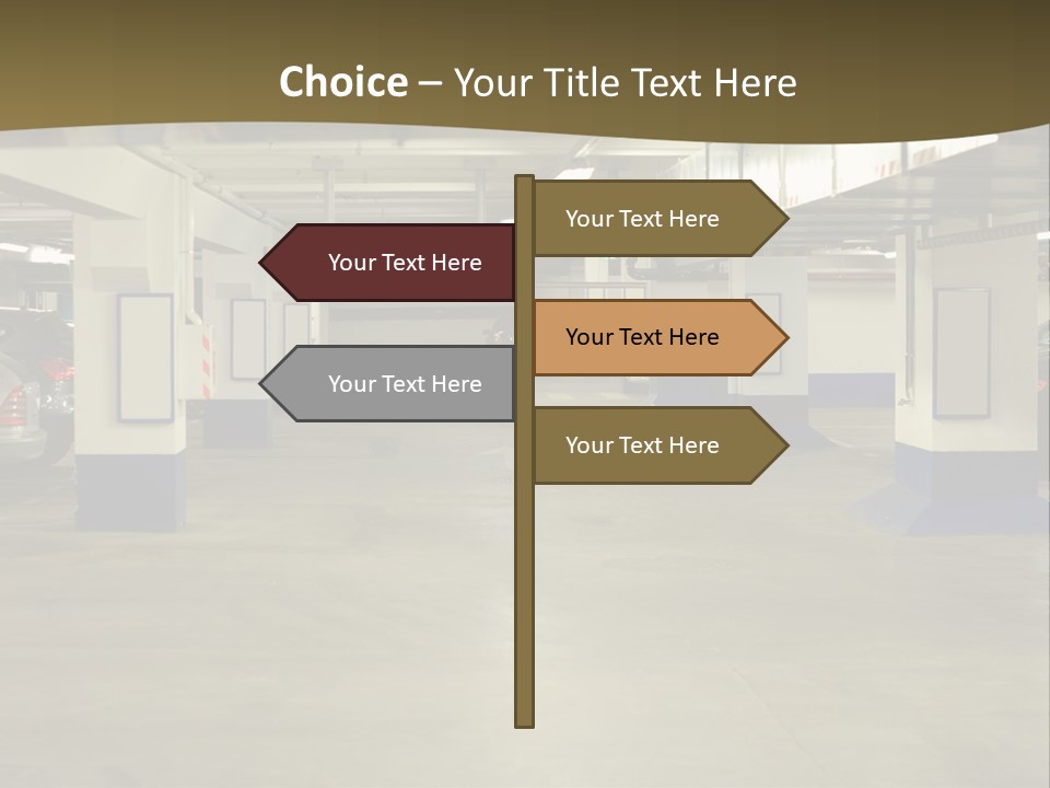 Riga House Warning PowerPoint Template
