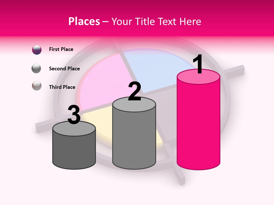 A Powerpoint Presentation With A Colorful Circle PowerPoint Template