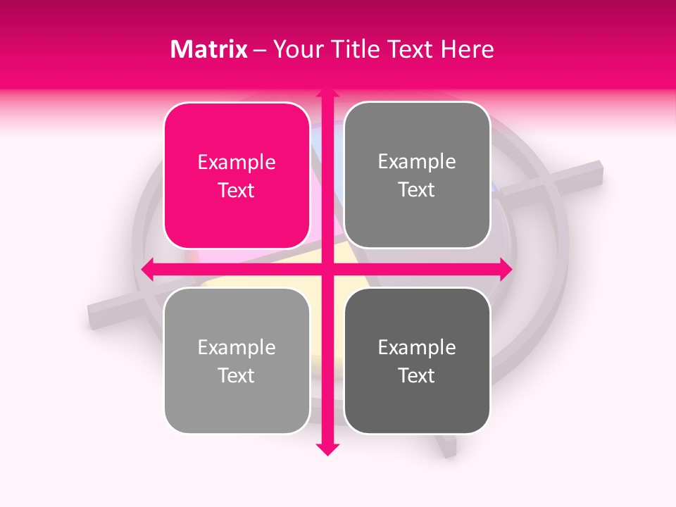 A Powerpoint Presentation With A Colorful Circle PowerPoint Template