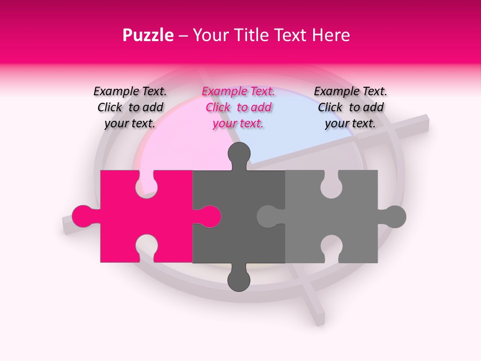 A Powerpoint Presentation With A Colorful Circle PowerPoint Template