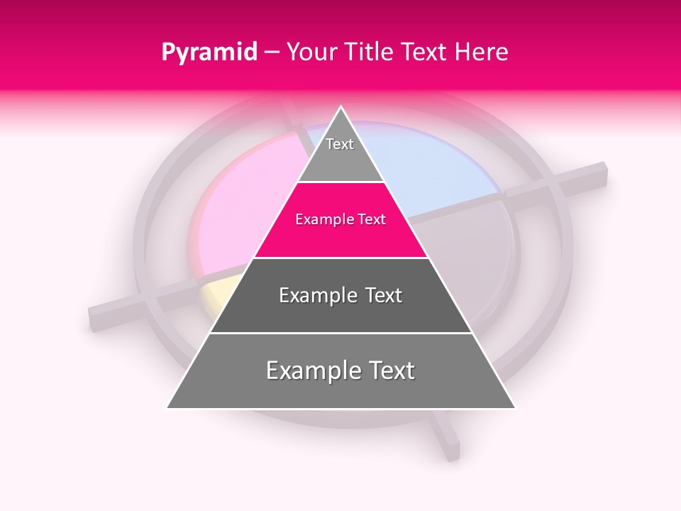 A Powerpoint Presentation With A Colorful Circle PowerPoint Template