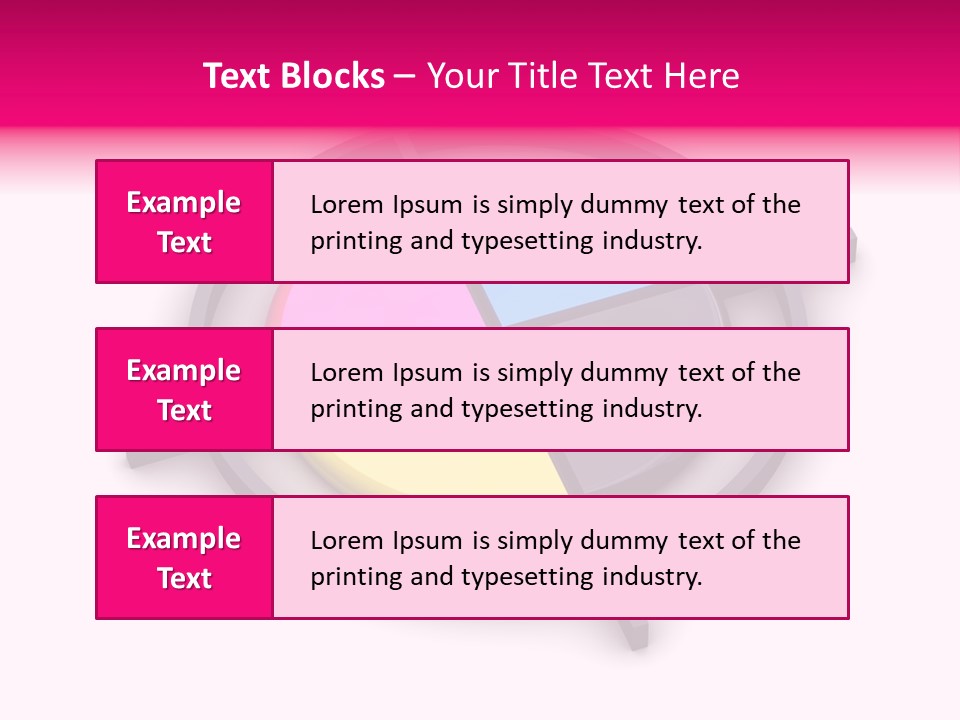 A Powerpoint Presentation With A Colorful Circle PowerPoint Template