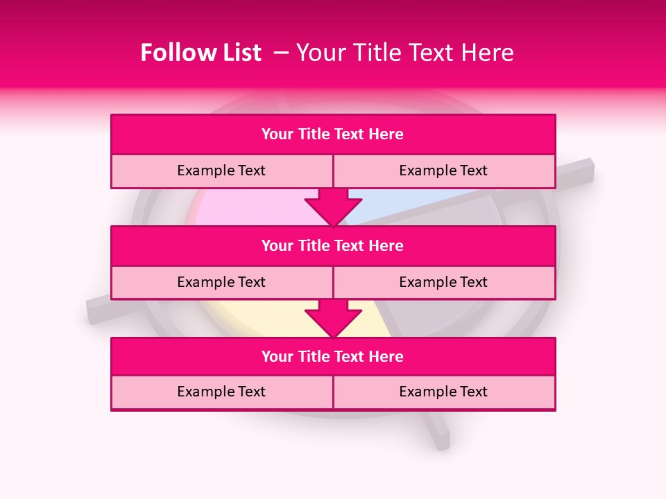 A Powerpoint Presentation With A Colorful Circle PowerPoint Template