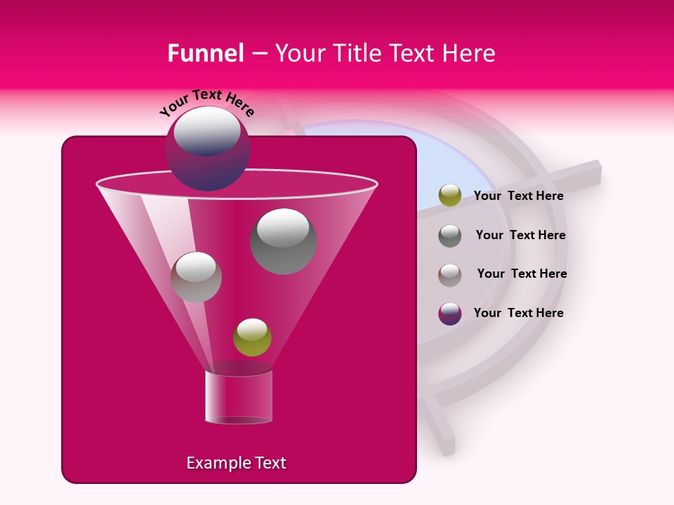 A Powerpoint Presentation With A Colorful Circle PowerPoint Template