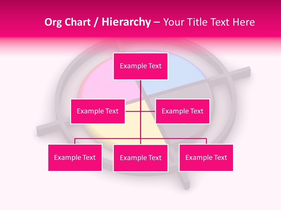 A Powerpoint Presentation With A Colorful Circle PowerPoint Template