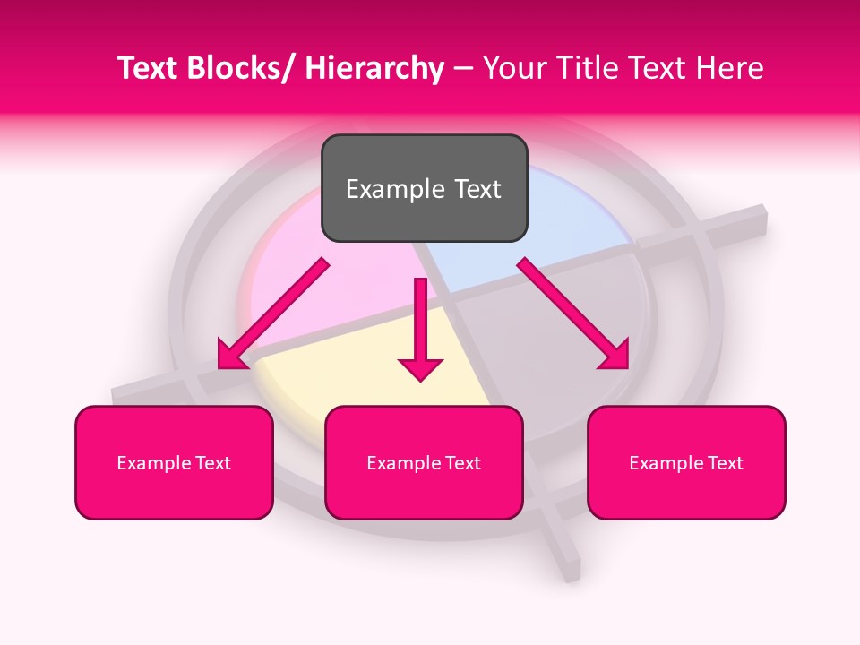 A Powerpoint Presentation With A Colorful Circle PowerPoint Template