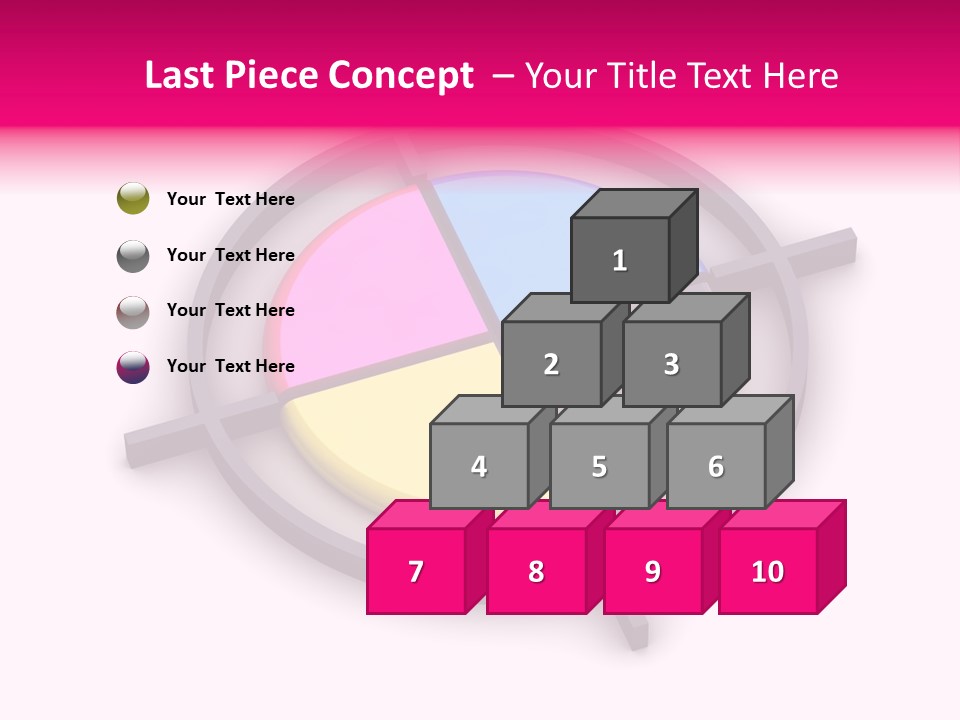 A Powerpoint Presentation With A Colorful Circle PowerPoint Template