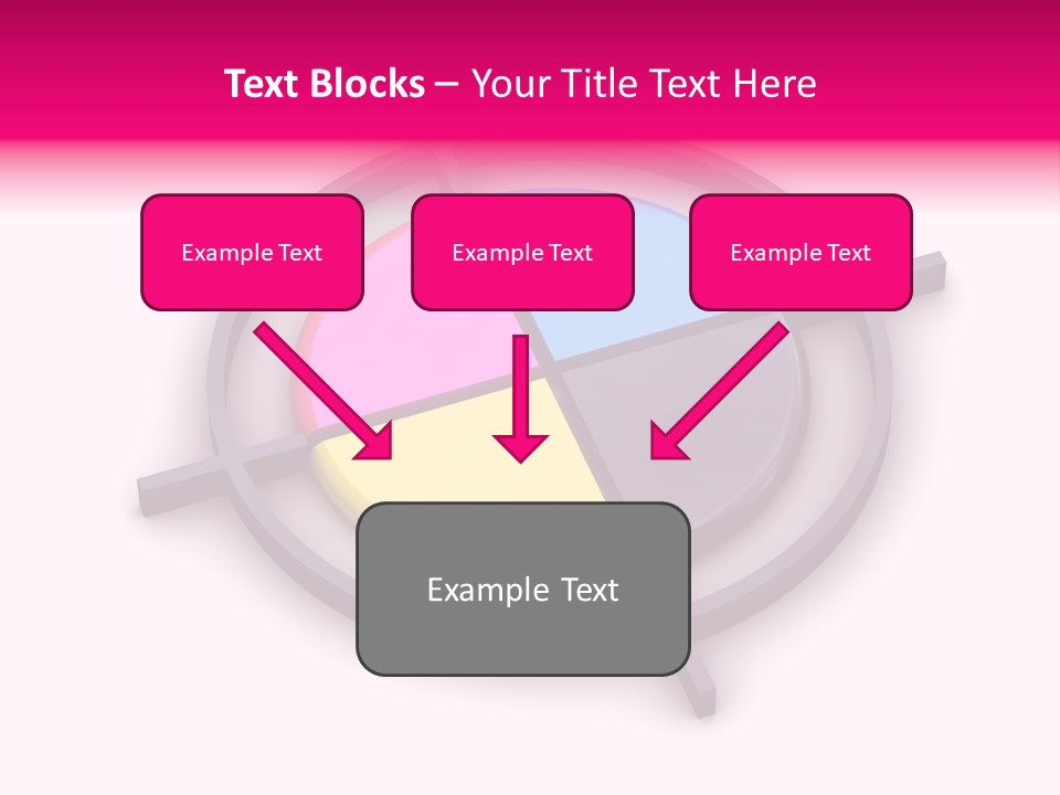 A Powerpoint Presentation With A Colorful Circle PowerPoint Template