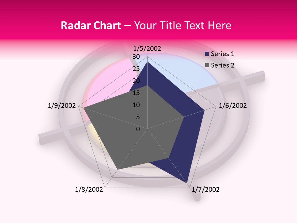 A Powerpoint Presentation With A Colorful Circle PowerPoint Template