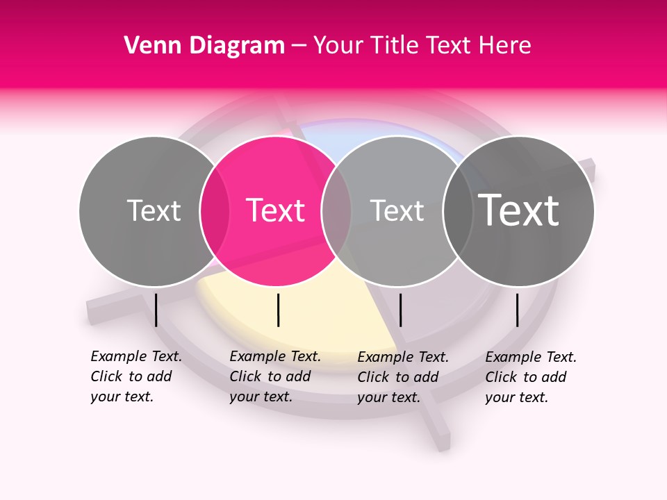 A Powerpoint Presentation With A Colorful Circle PowerPoint Template