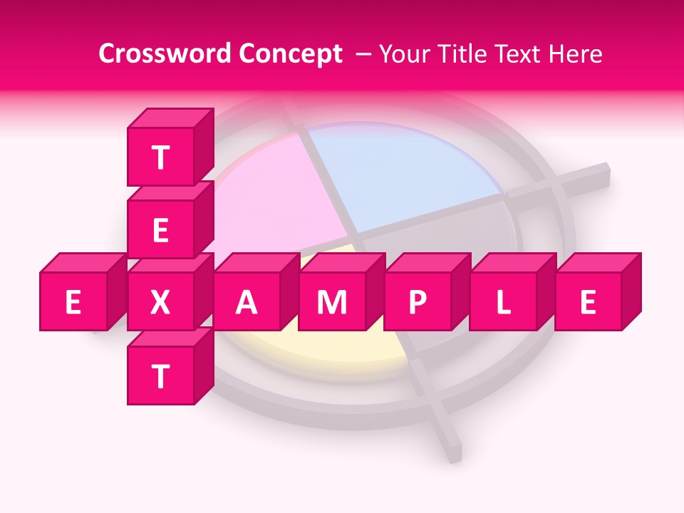 A Powerpoint Presentation With A Colorful Circle PowerPoint Template