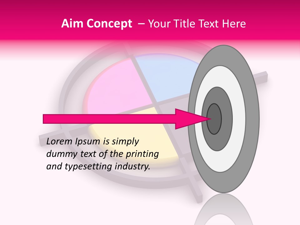 A Powerpoint Presentation With A Colorful Circle PowerPoint Template
