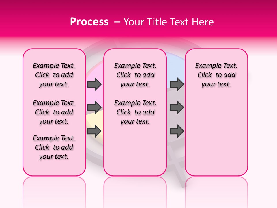 A Powerpoint Presentation With A Colorful Circle PowerPoint Template
