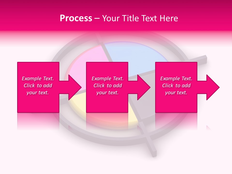 A Powerpoint Presentation With A Colorful Circle PowerPoint Template