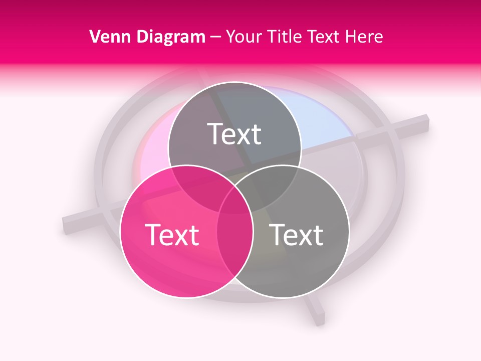 A Powerpoint Presentation With A Colorful Circle PowerPoint Template