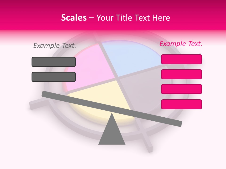 A Powerpoint Presentation With A Colorful Circle PowerPoint Template