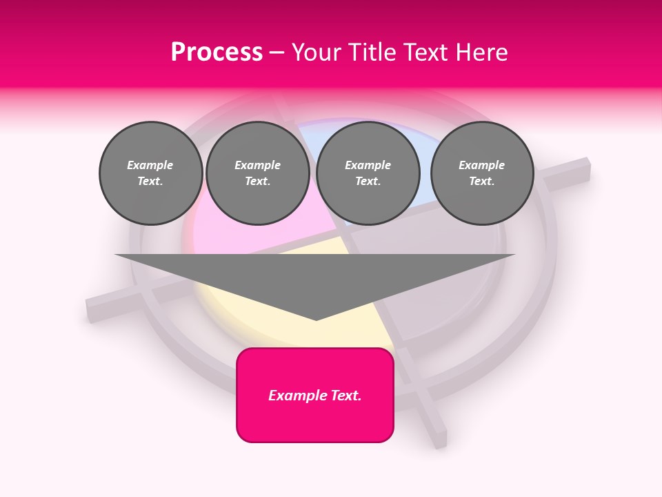 A Powerpoint Presentation With A Colorful Circle PowerPoint Template