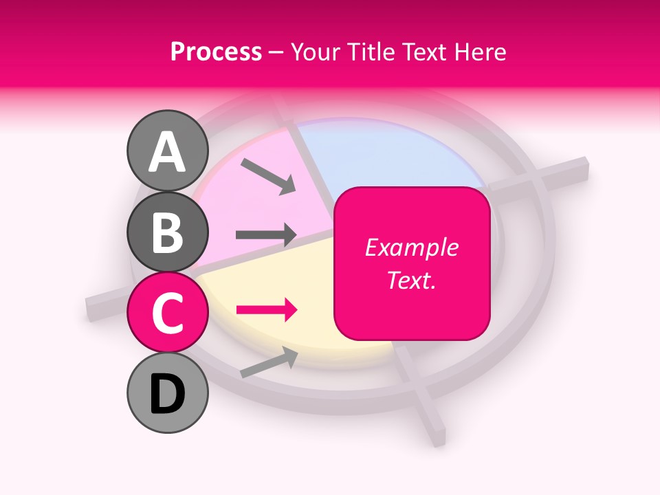 A Powerpoint Presentation With A Colorful Circle PowerPoint Template
