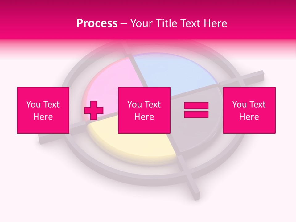 A Powerpoint Presentation With A Colorful Circle PowerPoint Template