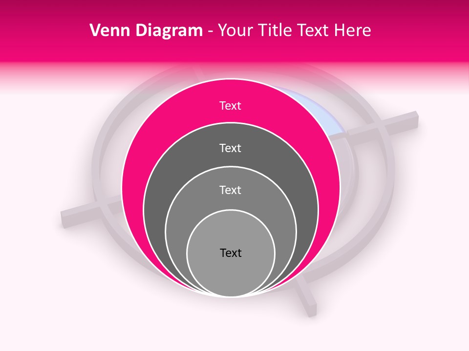 A Powerpoint Presentation With A Colorful Circle PowerPoint Template