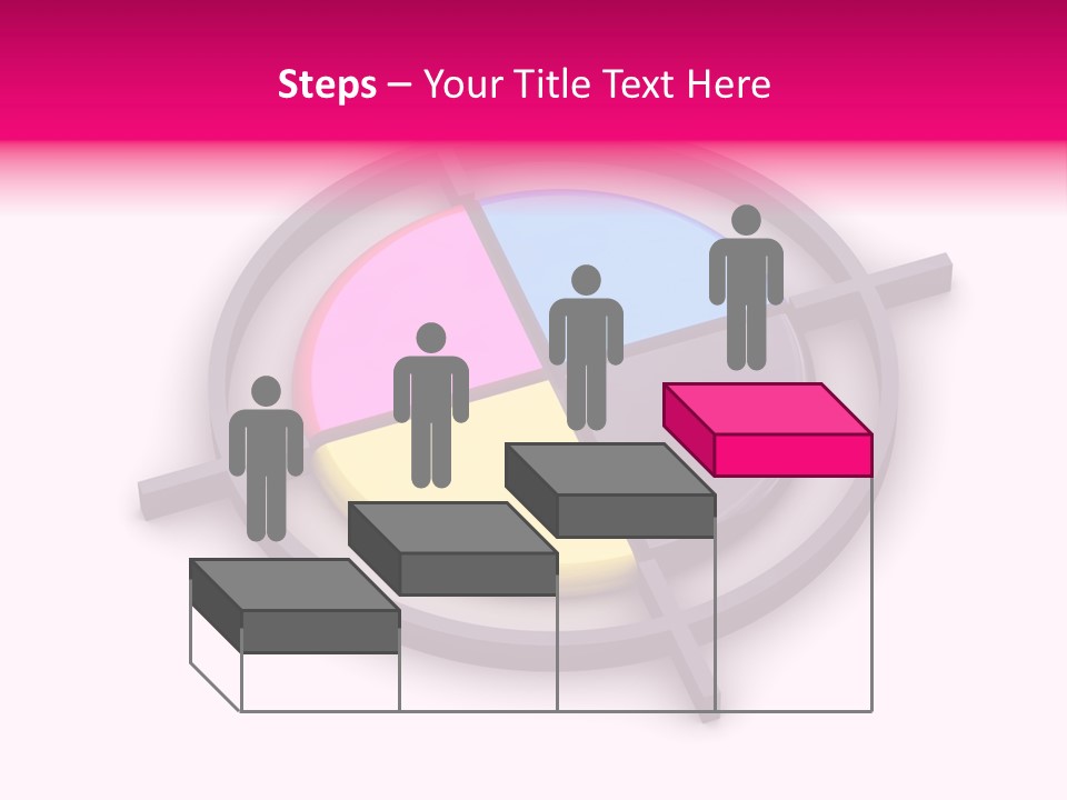 A Powerpoint Presentation With A Colorful Circle PowerPoint Template