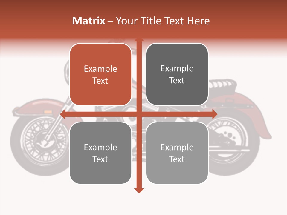 Clipart Vicious Brown PowerPoint Template