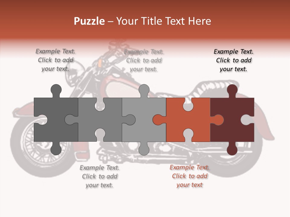 Clipart Vicious Brown PowerPoint Template