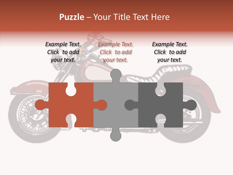 Clipart Vicious Brown PowerPoint Template