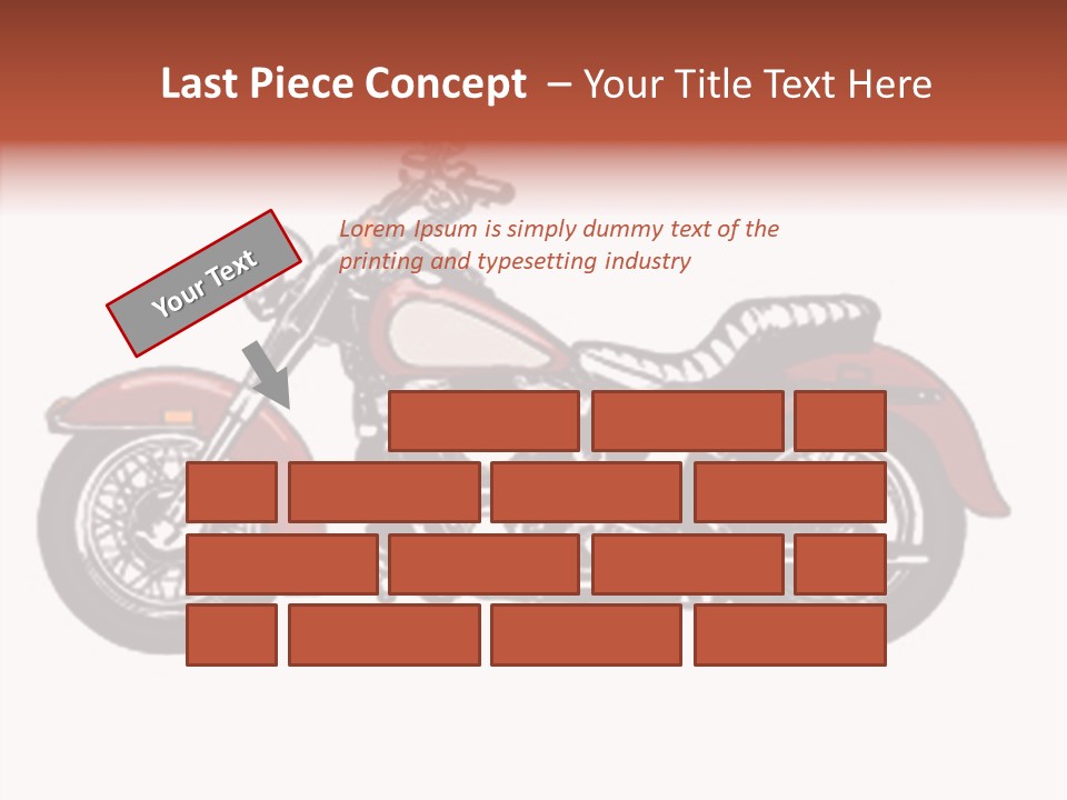 Clipart Vicious Brown PowerPoint Template