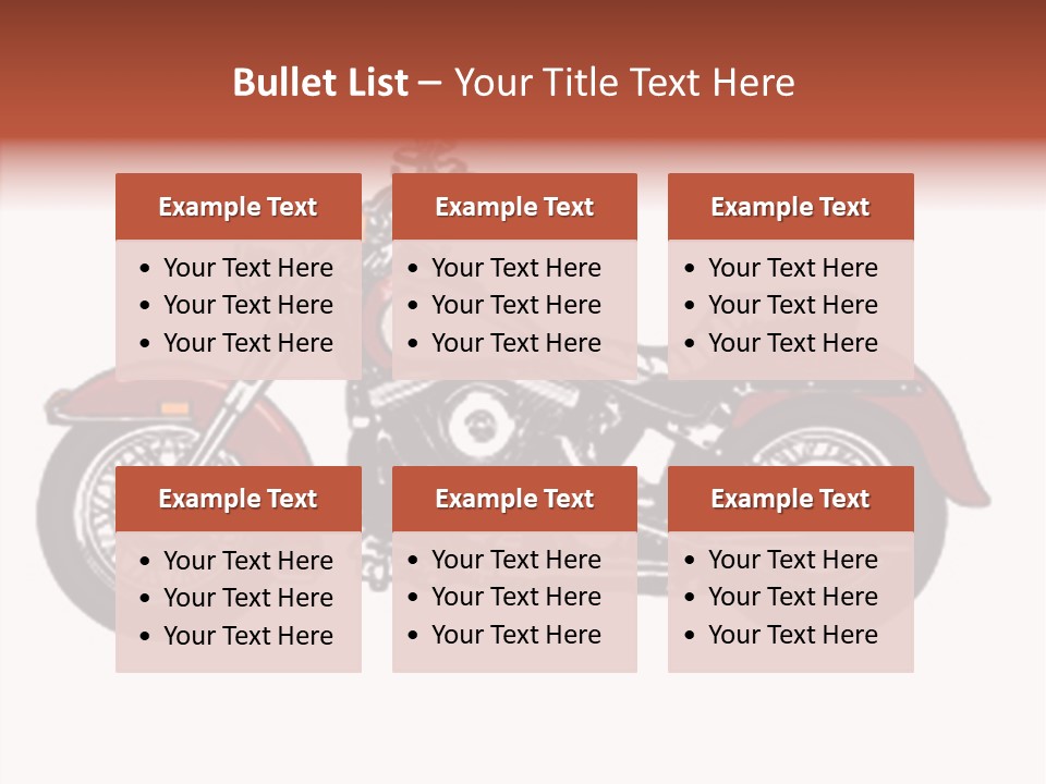 Clipart Vicious Brown PowerPoint Template