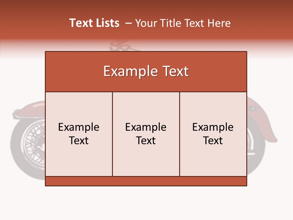 Clipart Vicious Brown PowerPoint Template