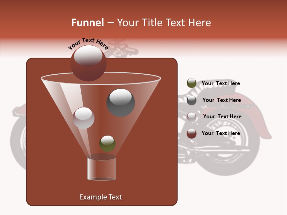 Clipart Vicious Brown PowerPoint Template