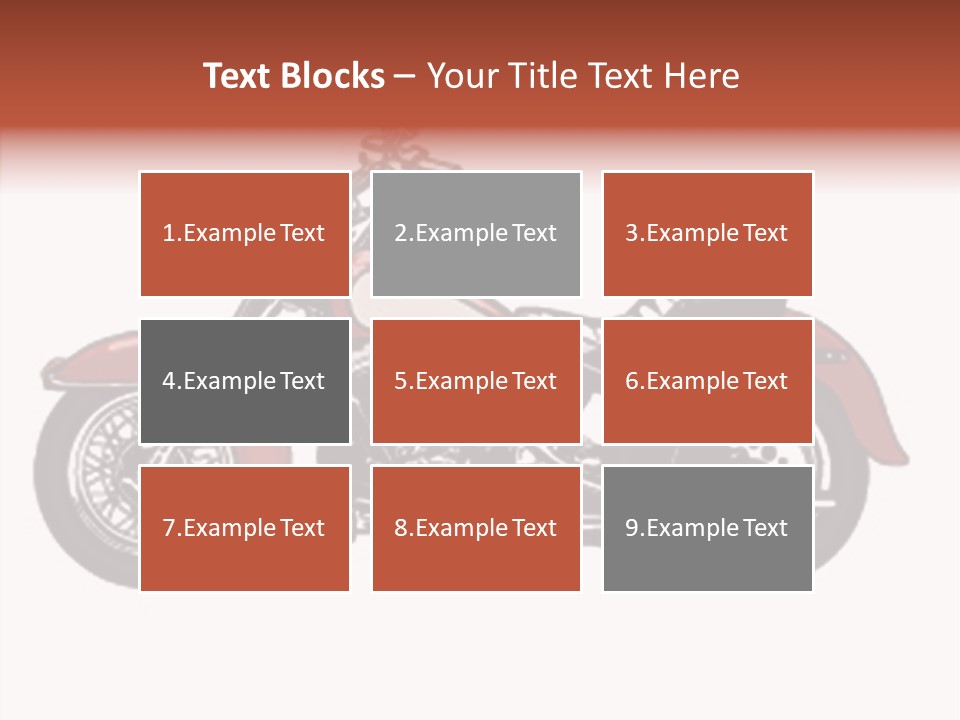 Clipart Vicious Brown PowerPoint Template