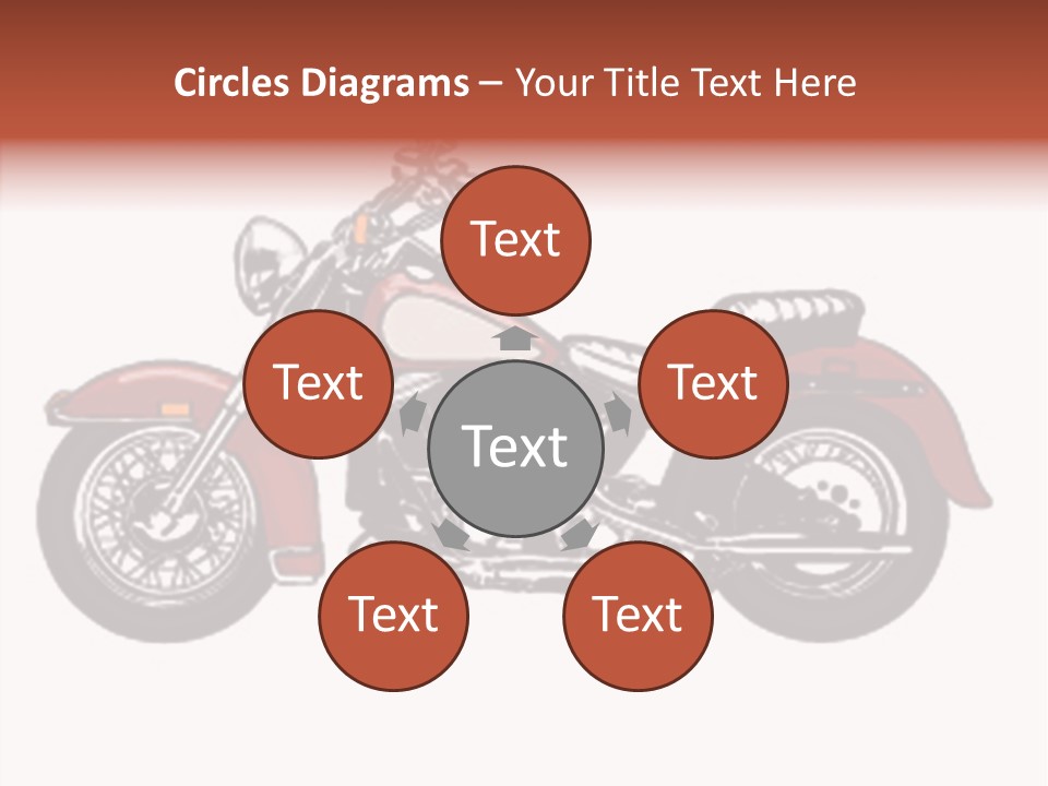 Clipart Vicious Brown PowerPoint Template