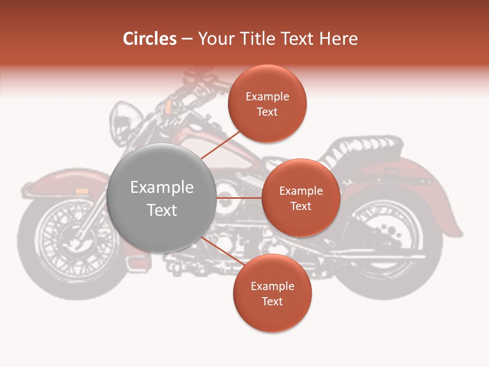 Clipart Vicious Brown PowerPoint Template