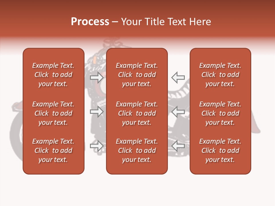 Clipart Vicious Brown PowerPoint Template