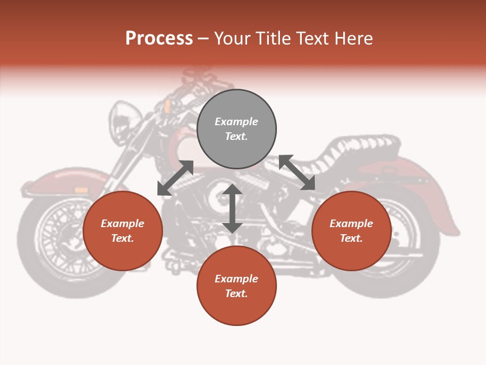 Clipart Vicious Brown PowerPoint Template