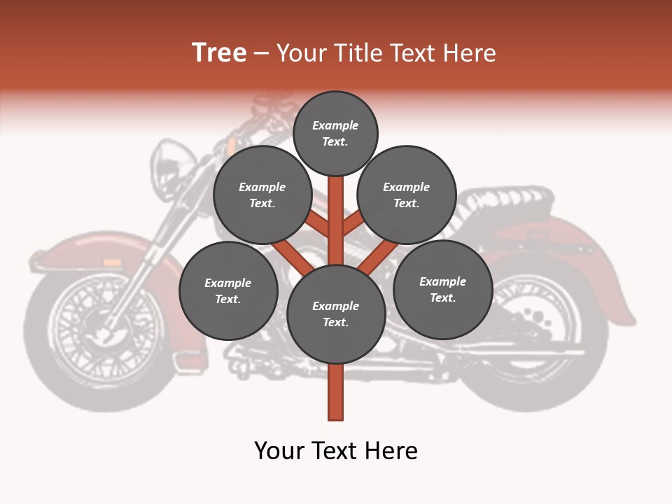 Clipart Vicious Brown PowerPoint Template