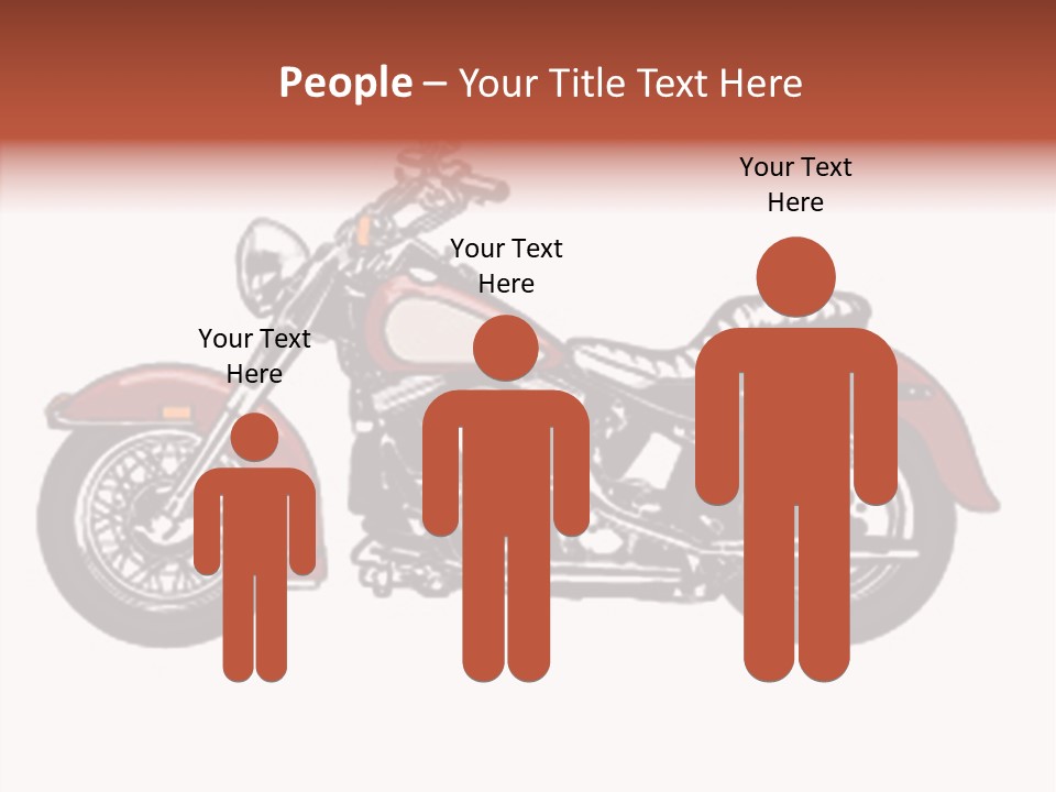 Clipart Vicious Brown PowerPoint Template